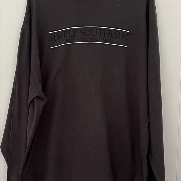 Simply Southern Patriotic Dog Red Hat United States of America Shirt Top Sz XXL - Picture 8 of 10